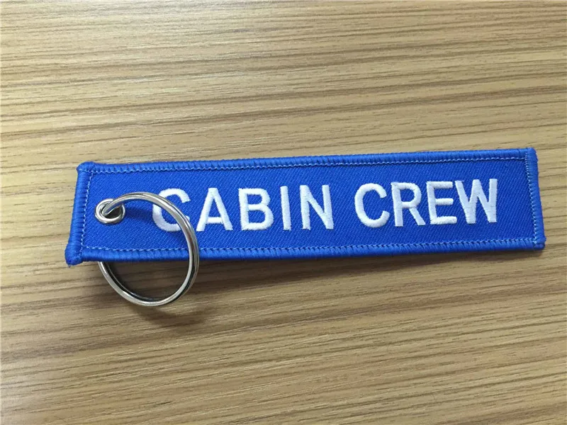 Cabin Crew Embroidered Key Tag | Автомобили и мотоциклы
