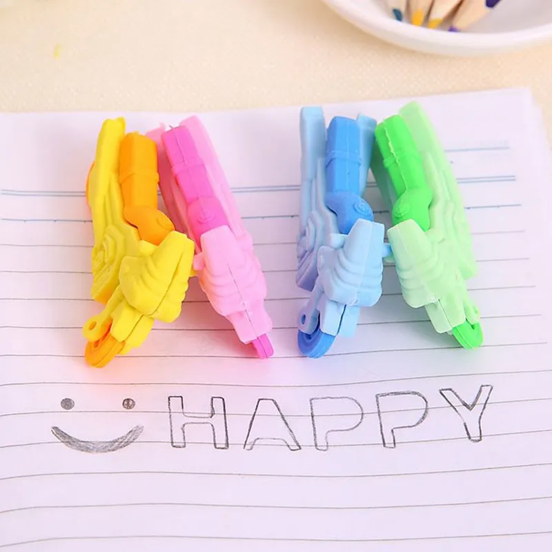 Coloffice 2PSC/лот мультфильм Kawaii мотоцикл ластик маленький портативный новый