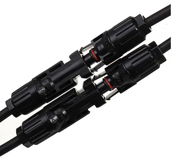 1 пара x солнечная панель Y Тип 1-2 MC4 разъем M-FF и F-MM кабель MC4 31,5 см длина для подключения солнечной панели s IP67
