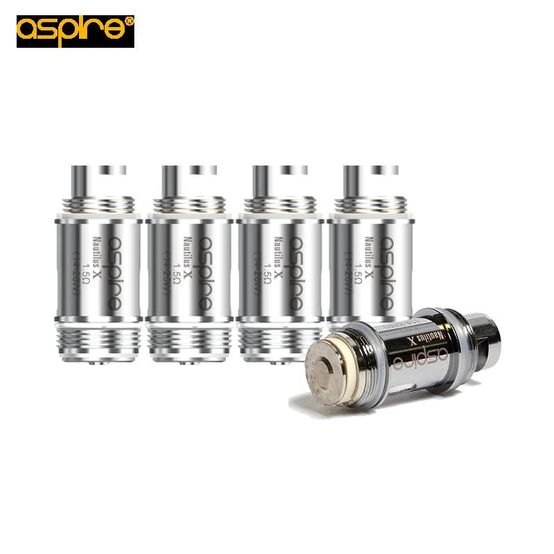 5 шт. Aspire Nautilus X замена катушки 1.8ohm 1.5ohm для распылитель бак жидкостью Vape|coil