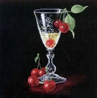 Набор для вышивки крестиком, 11CT  14CT, вишни и очки