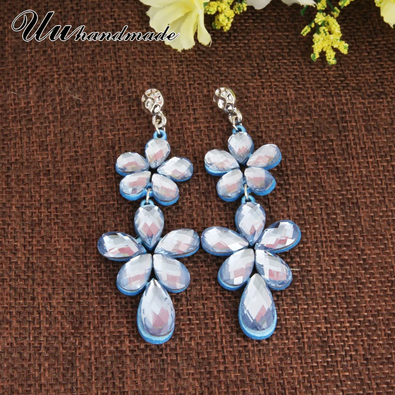 

2018 Crystal Earring Earrings Brincos Brinco For Women Long Earings Pendientes Oorbellen Aretes Earing Punk Fashion Jewelry