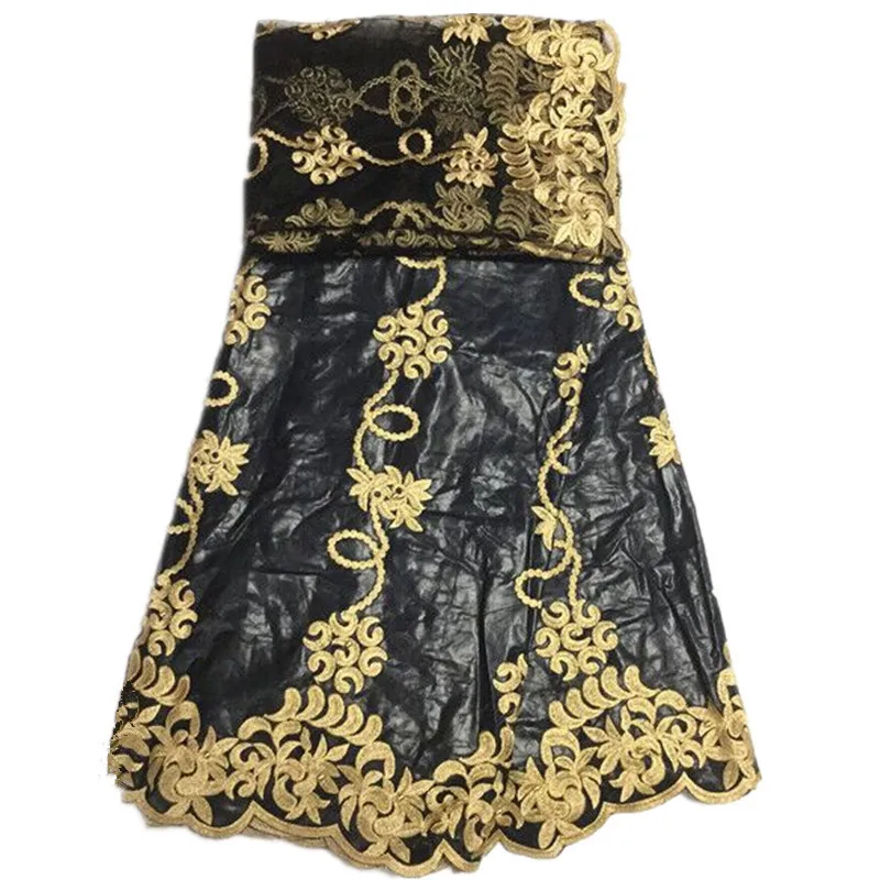White lace fabric African cotton wholesale bazin riche getzner with Embroidery for wedding | Дом и сад
