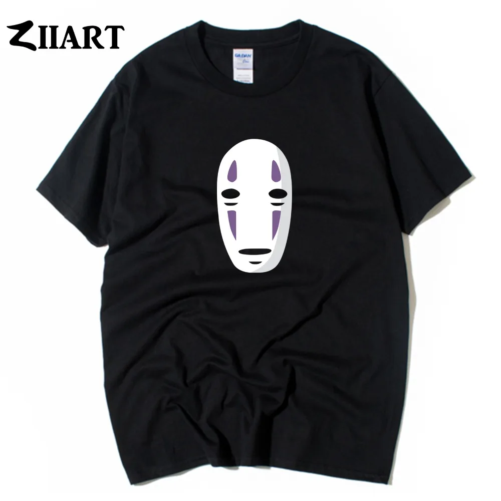 Футболка ZIIART с изображением Миядзаки Хаяо без лица | Мужская одежда