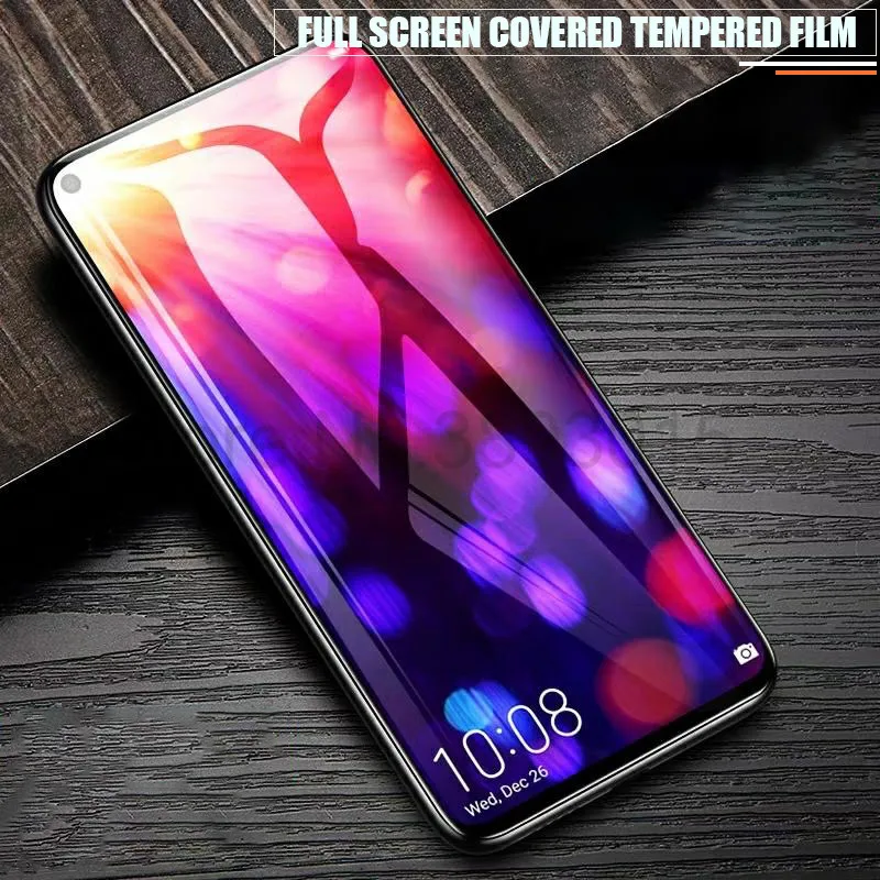 9H закаленное стекло для huawei Nova 4 Nova4 полное покрытие экрана протектор для huawei Honor V20 Honor View 20 защитное стекло пленка