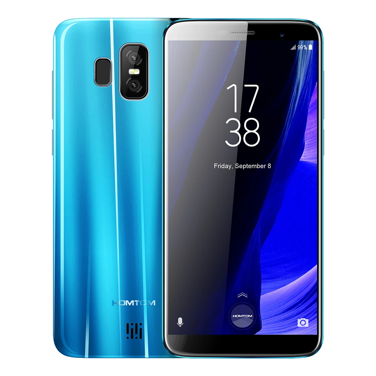 HOMTOM S7 5 дюймов 18:9 ips полный Дисплей HD смартфон mtk6737 четыре ядра двойная задняя Cam 3