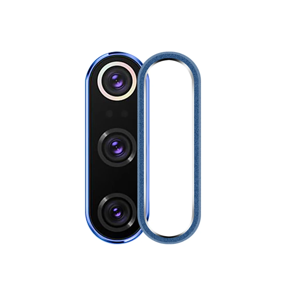 Синий Для Xiaomi Mi 9 SE 9SE металлический задний объектив камеры защитное кольцо задний бампер кольцо чехол - Цвет: Синий