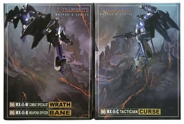 [Горячая Распродажа] [Show. Z Store] X Transbots MX II Curse Wrath и Bane набор из 3 фигурок