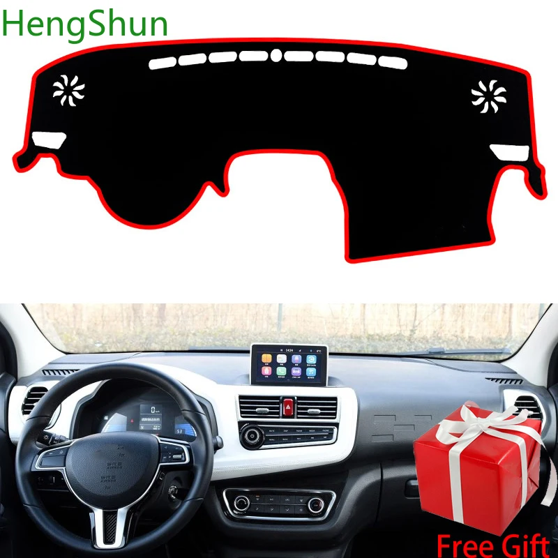 

For JAC IEV6E 2017 2018 2019 Car Styling Dash Mat Dashmat Dashboard Sticker Cover Sun Shade Dash Board Cover Carpet