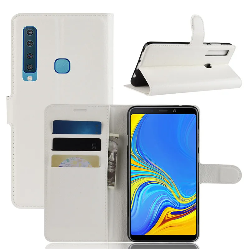 Для Samsung Galaxy A9 2018 Чехол Флип кошелек кожаная сумка для телефона SamsungA9 A920F A920 SM A 9 A92018