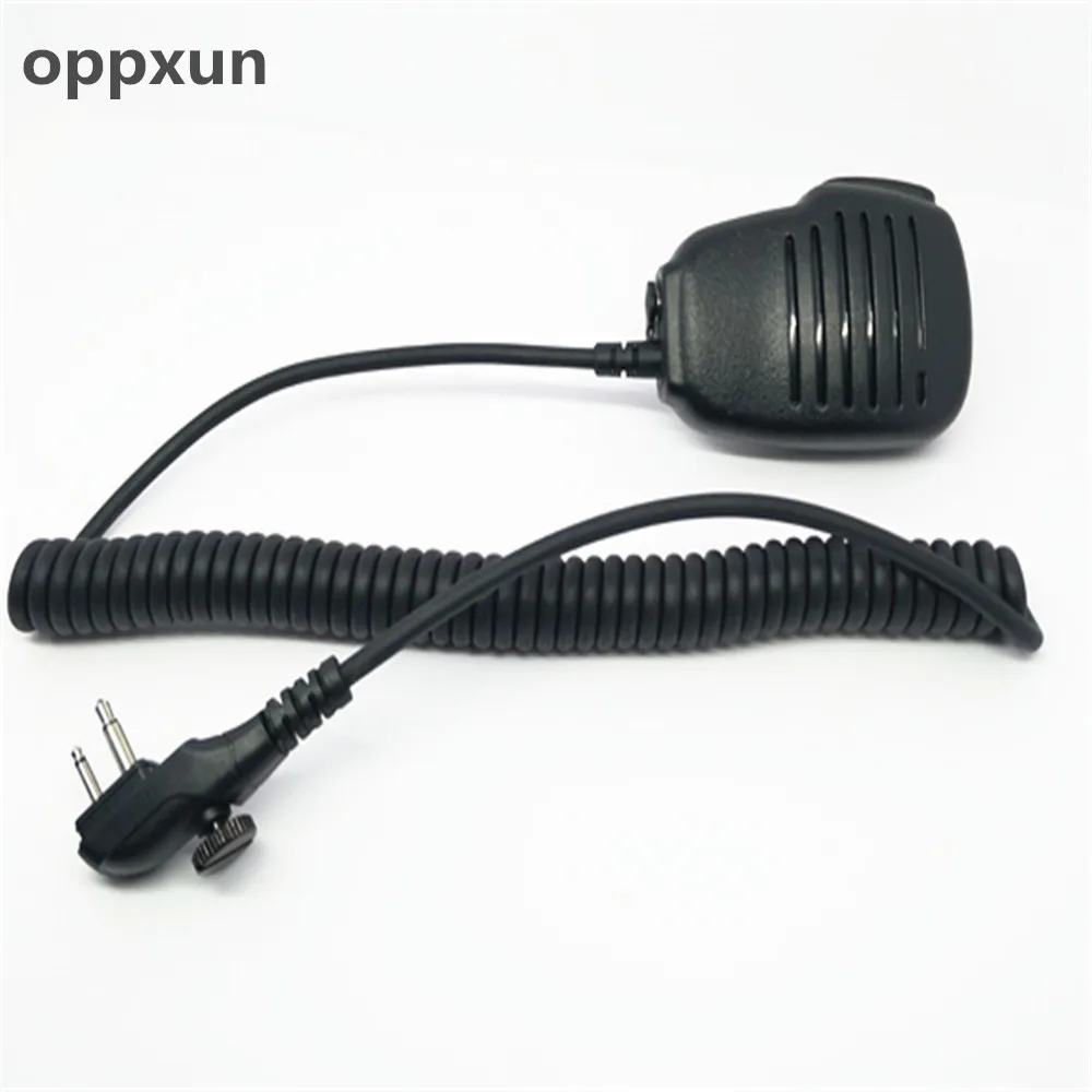 OPPXUN Новый 2 контактный разъем M микрофонный динамик для hytera tc700 tc620 cb radio yeasu