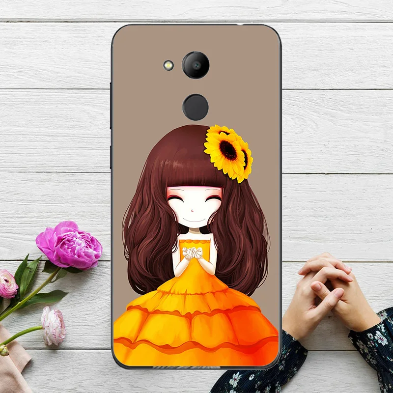 60 Styles Colorful Back lovely Lion Cat fundas Hard Cover For Huawei Honor V9 Play / 6C Pro 6 Plus 6A Phone Case | Мобильные