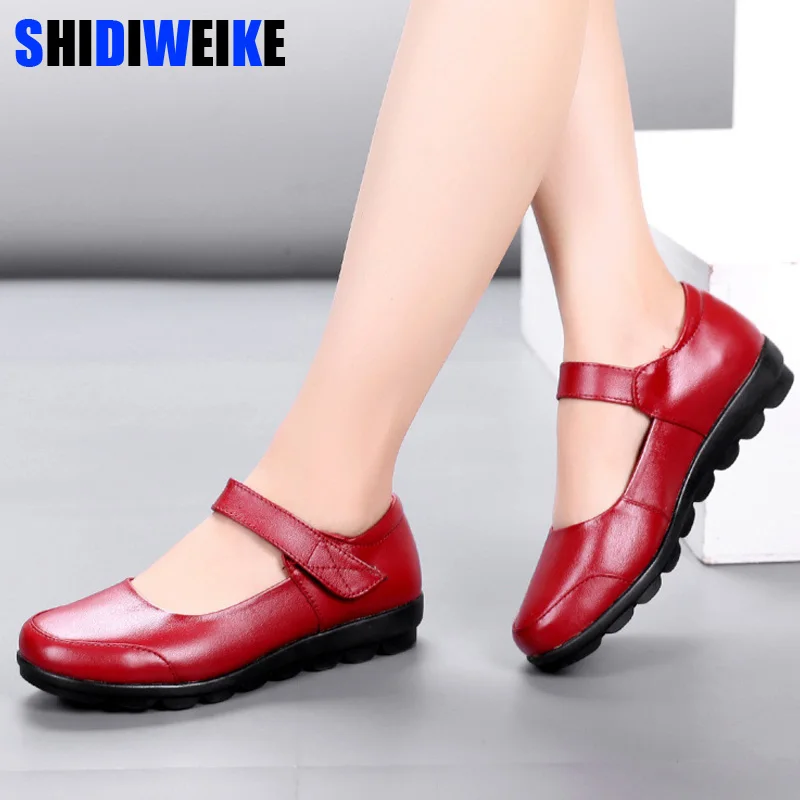 

Туфли женские из натуральной кожи, балетки, повседневная обувь на плоской подошве, дизайнерские, Летние мокасины