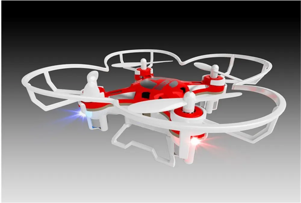 EBOYU FQ777-124 Pocket RC Drone 4CH 6-осевой гироскоп Квадрокоптер с переключаемым контроллером