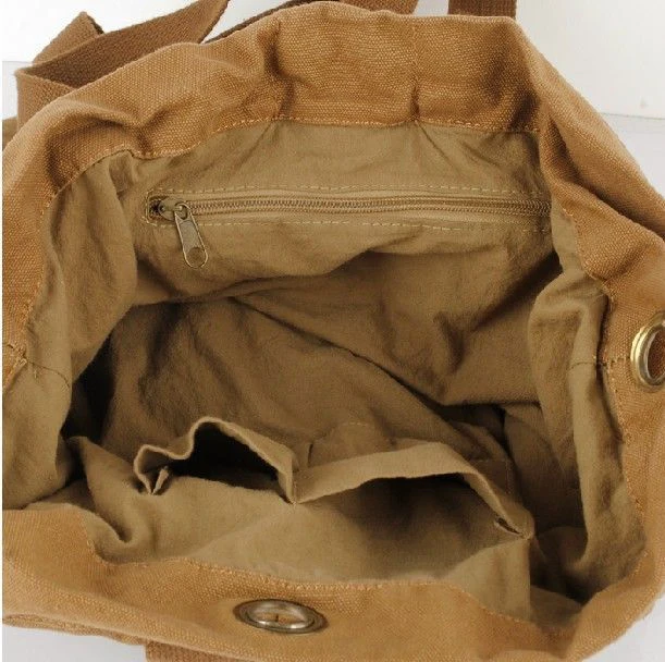 Винтажные холщовые мужские дорожные сумки в стиле милитари женский рюкзак