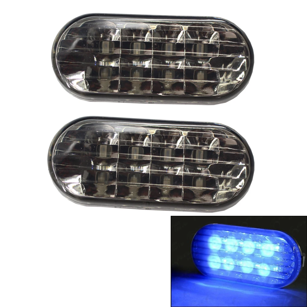 Синий свет боковой габаритный фонарь LED для VW Jetta Bora Mk4 Golf 99 04 дымовые линзы 100%