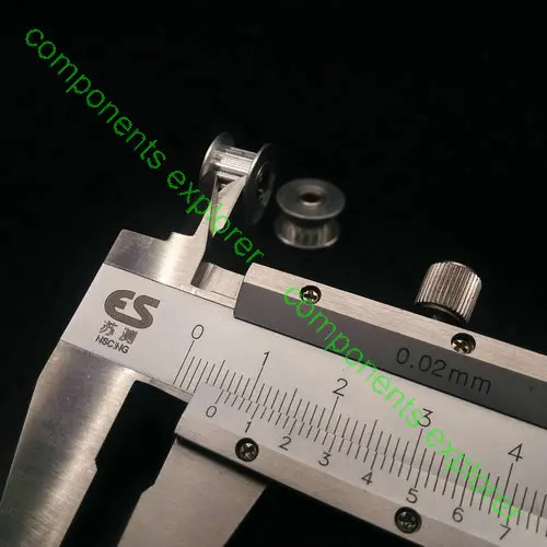 

GT2/2GT Idler Pulley 16Teeth 3mm bore,7mm teeth width,2pcs /lot.