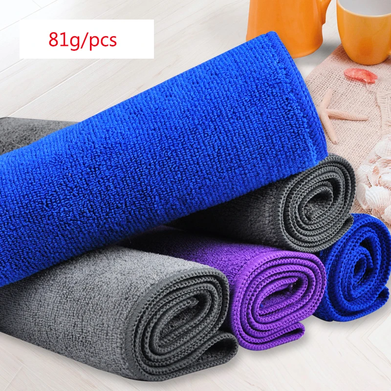 Ультратонкие чистящие полотенца для автомобиля из микрофибры 30*70 см детали