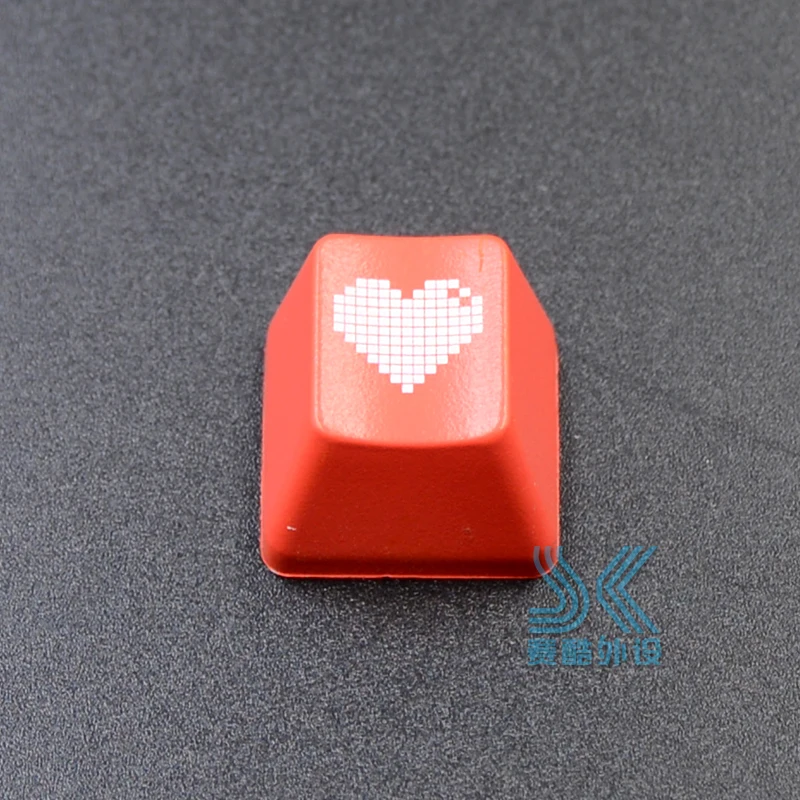 Новинка abs heart keycap красный для cherry MX F ESC R4 Высокая площадь введите лазерную гравированную механическую клавиатуру LOVE key cap