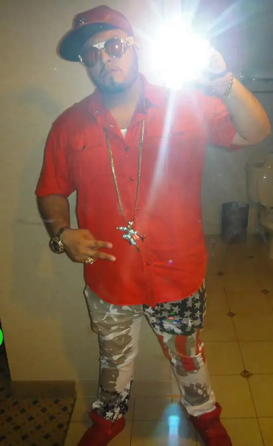 Джинсы с рисунком американского флага брендовые джинсы мужские прямые