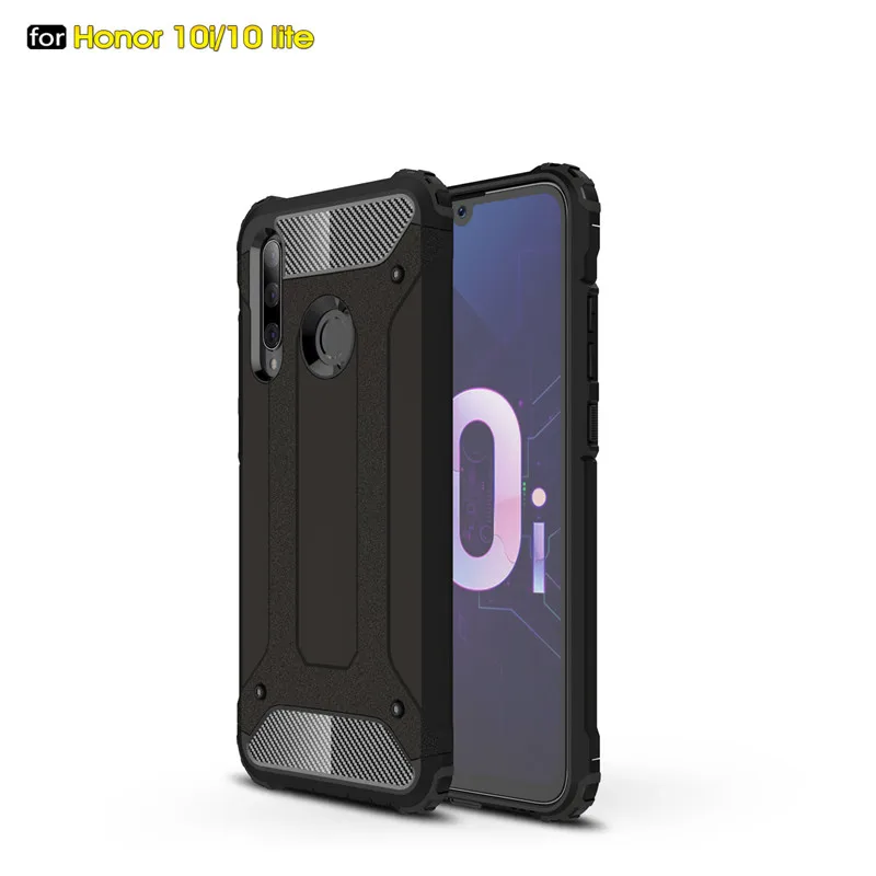For Huawei Honor 10i case cover funda New Luxury Shockproof bumper protect HRY-LX1T back coque |