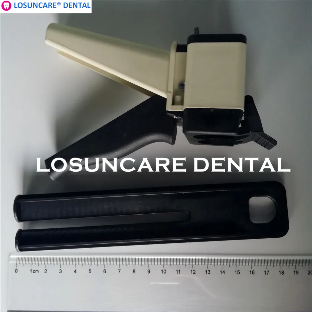 LOSUNCARE 1 шт. стоматологического оборудования силиконовая резина впечатление Mixing дозирования AB Gun 1:1 1:2 чеканка Стоматологических Дозатор