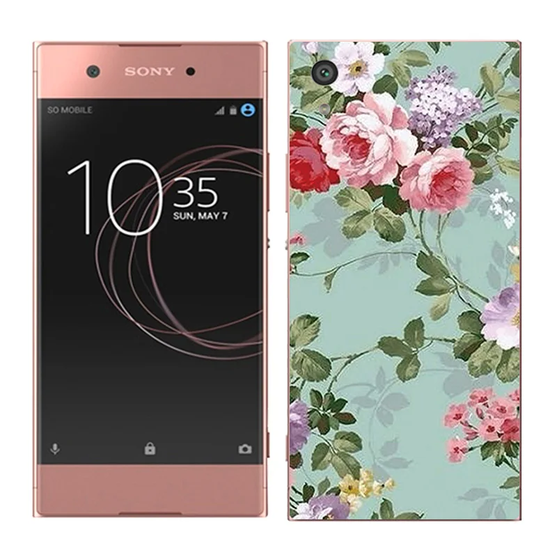 Мягкий чехол из ТПУ для sony Xperia XA1, чехол для телефона с пейзажем, чехол s для sony XA1 G3121 G3112 G3123 G3116, двойной чехол 5,0"