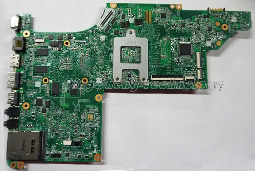Материнской Платы ноутбука Для HP DV7 DV7T DA0LX8MB6D1 605498-001 для AMD cpu с 8 видеочипов