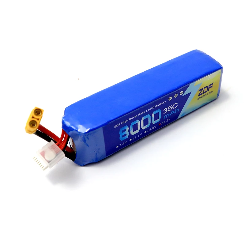 

ZDF Bateria AKKU 6S 22.2V 8000mAh 35C max 70C LiPo Battery Traxxas for RC Helicopter Airplane Car Boat