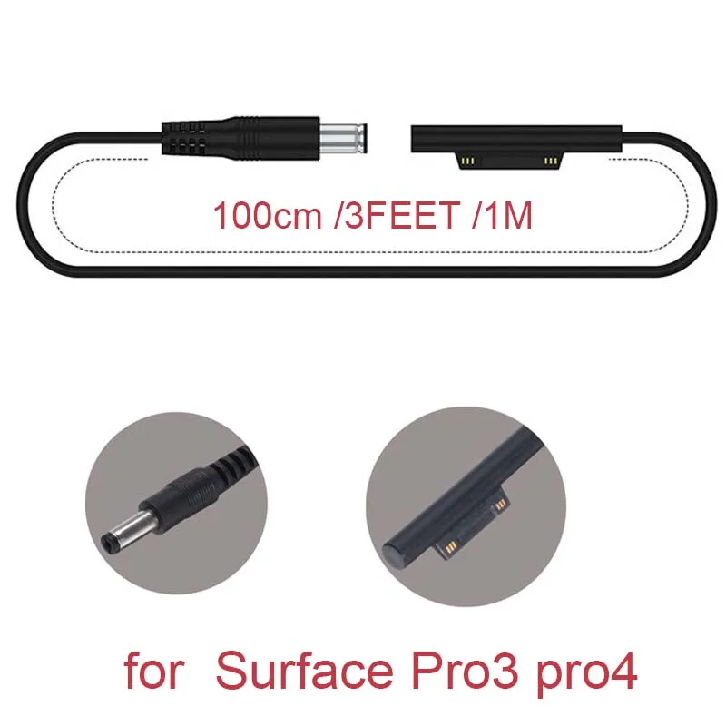 

10pcs Power Charger Charging cord for Microsoft Surface RT Surface Pro3/4
