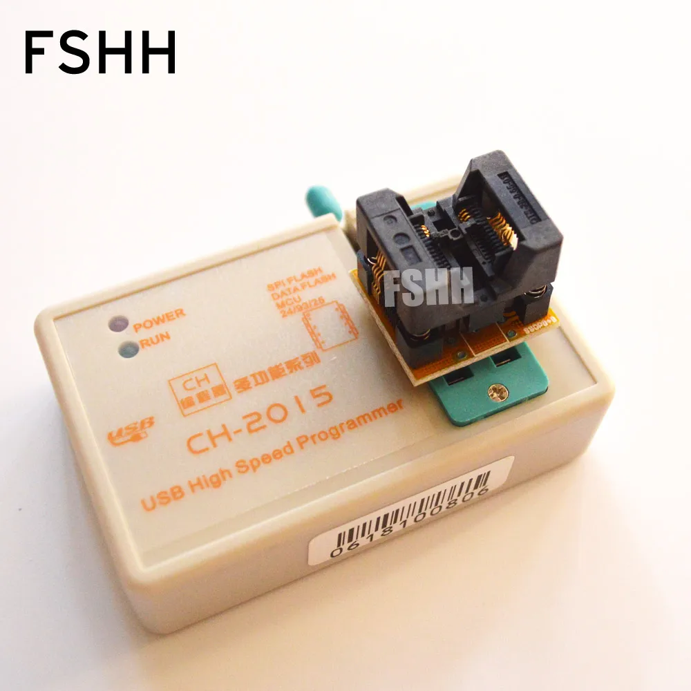 Program CH2015 USB High speed programmer+SSOP8 to DIP8 Adapter 24/93/25 eeprom/25 spi flash USB Programmer FREE SHIPPING enlarge