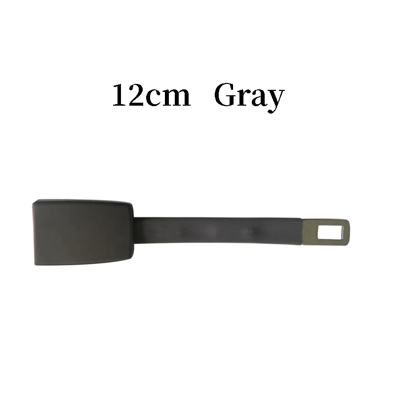 25cm gray Регулируемый для Ford Focus 2 3 Fiesta Mondeo Ranger Kuga Seat Leon Ibiza Lexus удлинитель ремня безопасности автомобиля пряжка ремень - Название цвета: 25cm gray