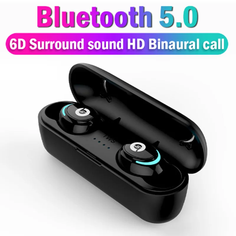 Bluetooth 5 0 беспроводные наушники TWS в ухо Handsfree спортивные гарнитура для телефона с