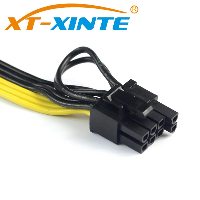 Модульный PSU PCIe для Molex 6pin до 8(6 + 2)pin PowerCable PCI Express Внутренний сплиттер ленточный