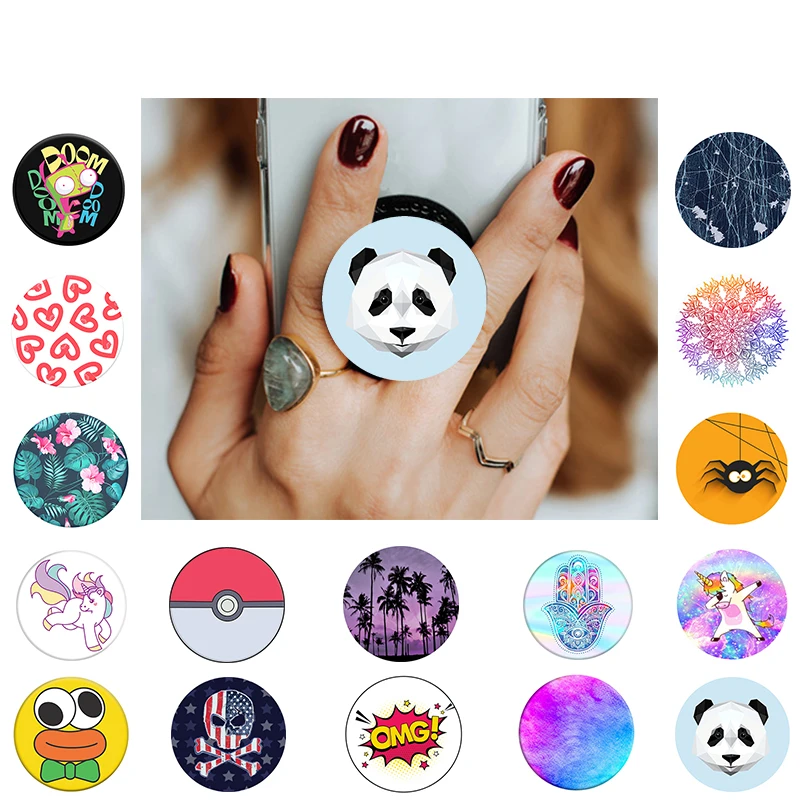 PopSoket Cute расширяющийся стол подставка для телефона гибкий держатель мобильного