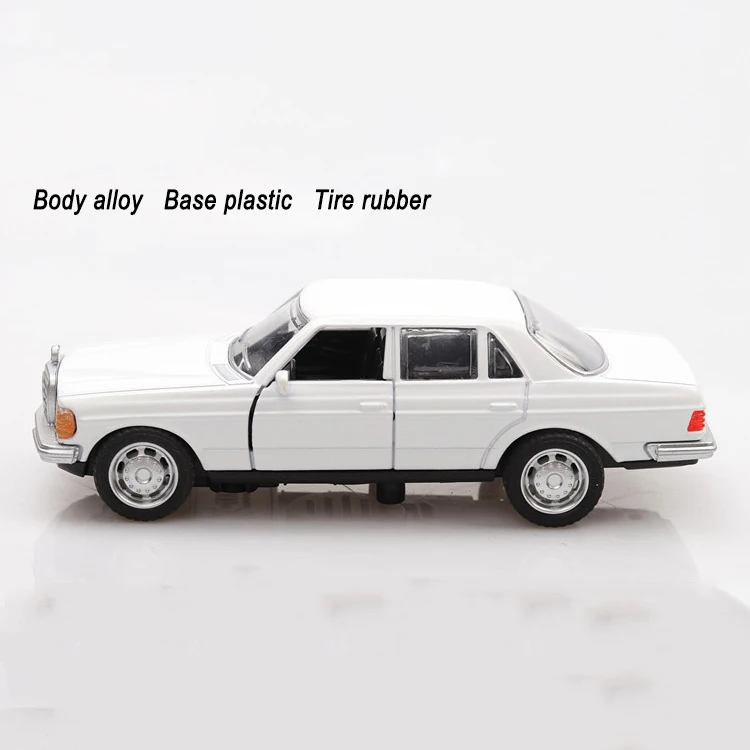 1:36 Mercedes Benz e-класс W123 игрушечный транспорт горячий колесный автомобиль модель