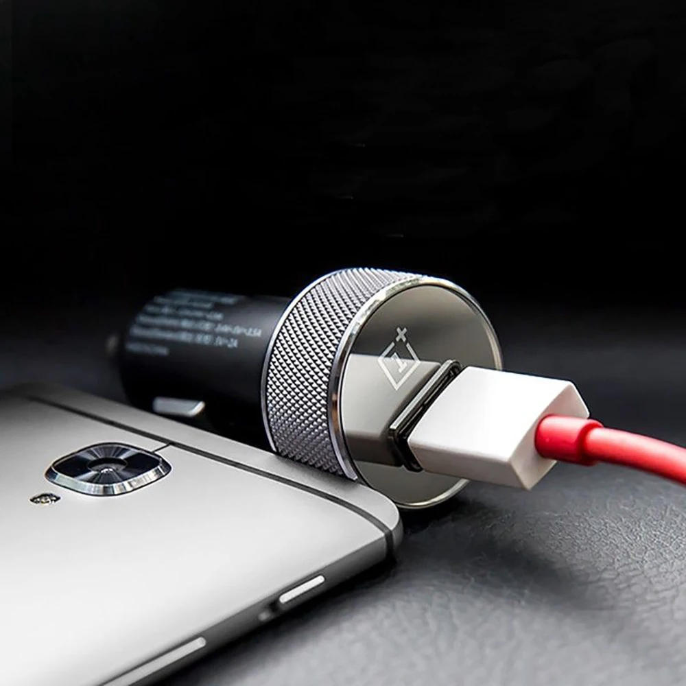 Зарядное устройство для OnePlus 6 Dash автомобильный адаптер быстрой зарядки + кабель