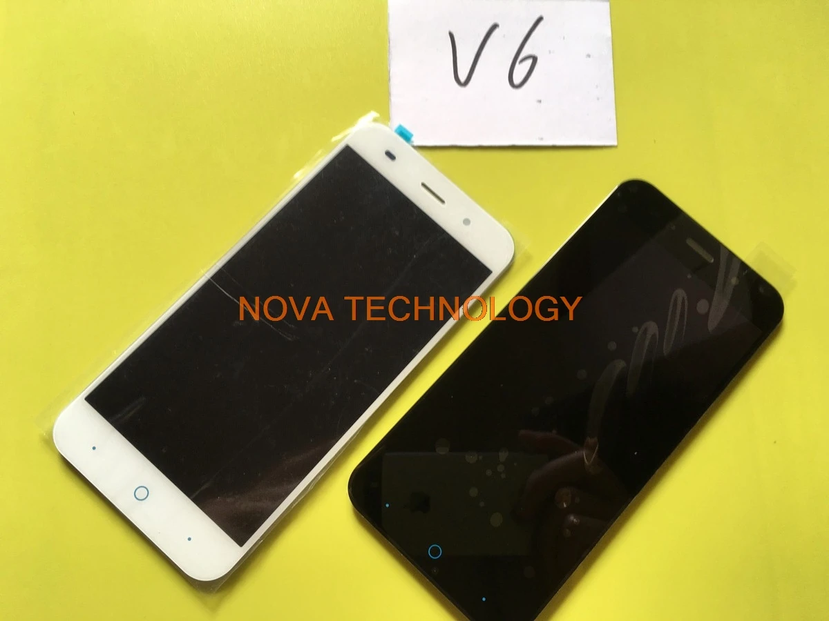 Wyieno V6 запасные части панели дигитайзера для ZTE Blade Touch + экран ЖК дисплея в сборе