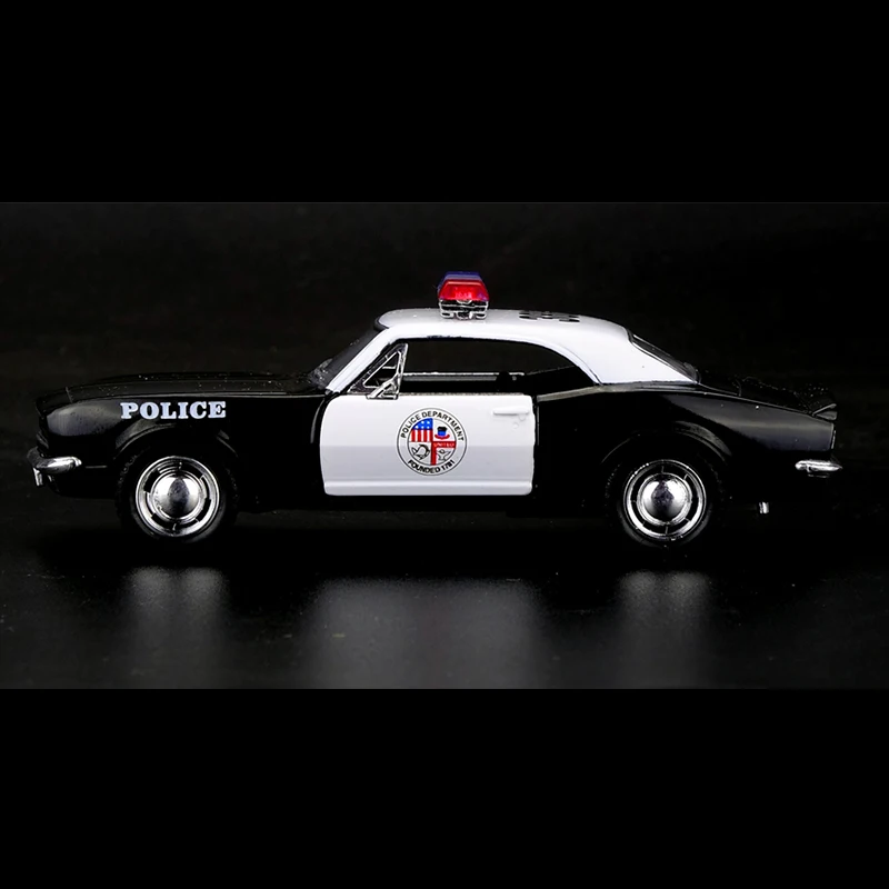 Kinsmart 1:37 1967 Chevrolet Camaro Z/28 полицейский игрушечный автомобиль сплав литья под