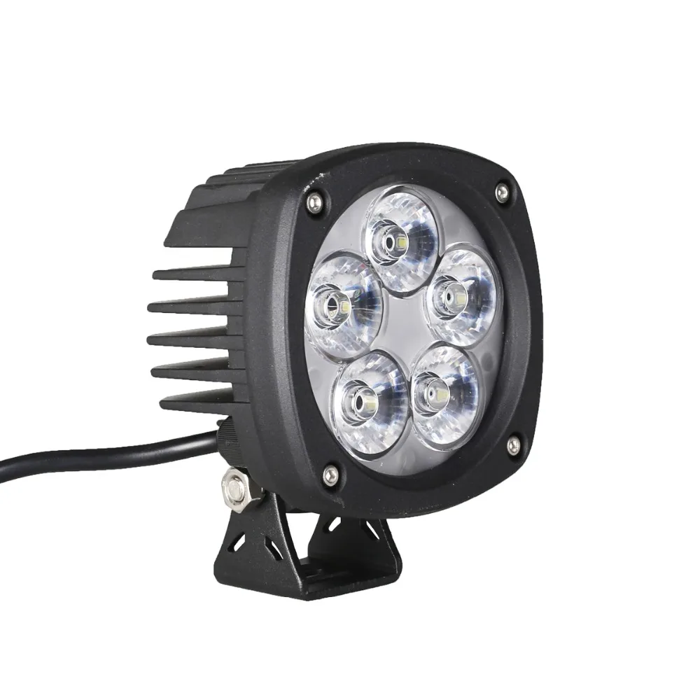 4шт. Автомобильный 50W LED Рабочий светильник 4 дюйма Круглый 12V Спот-луч US CREE чип Внедорожник 4x4 Прожекторы для работы.