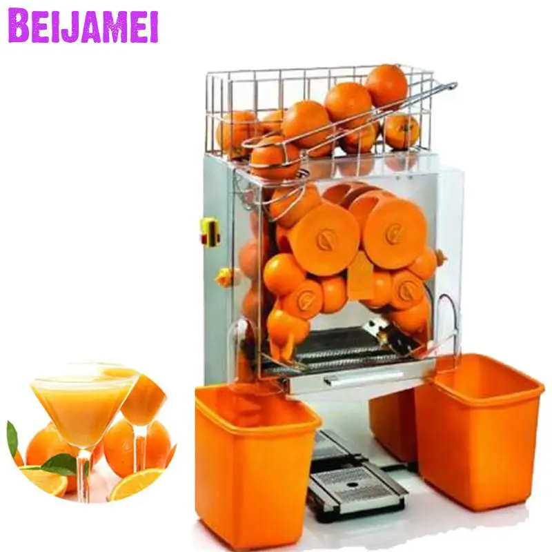 

BEIJAMEI E-2 high efficiency commercial orange juice squeezer/citrus squeezing machine/automatic fresh orange juicer