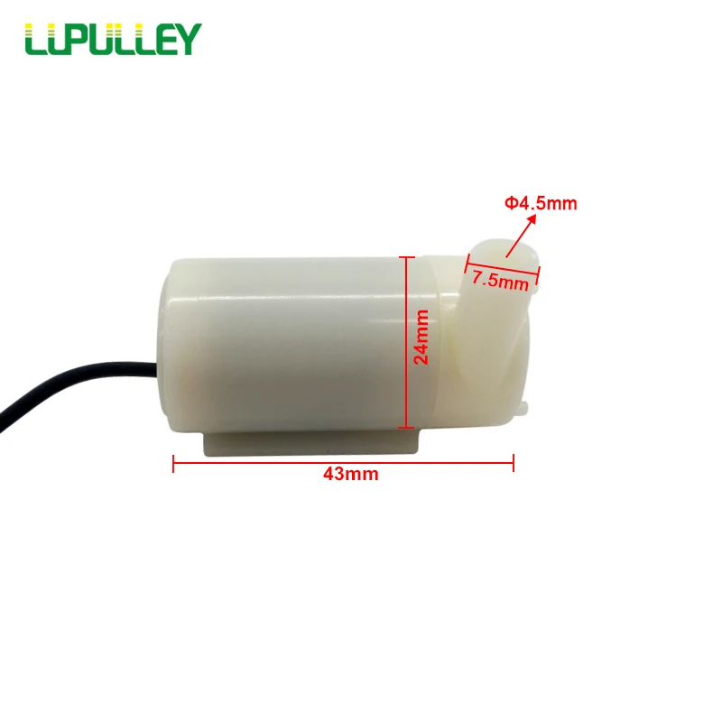 Погружной водяной мини-насос LUPULLEY 1 2-л/мин 3-5 в постоянного тока бесщеточный