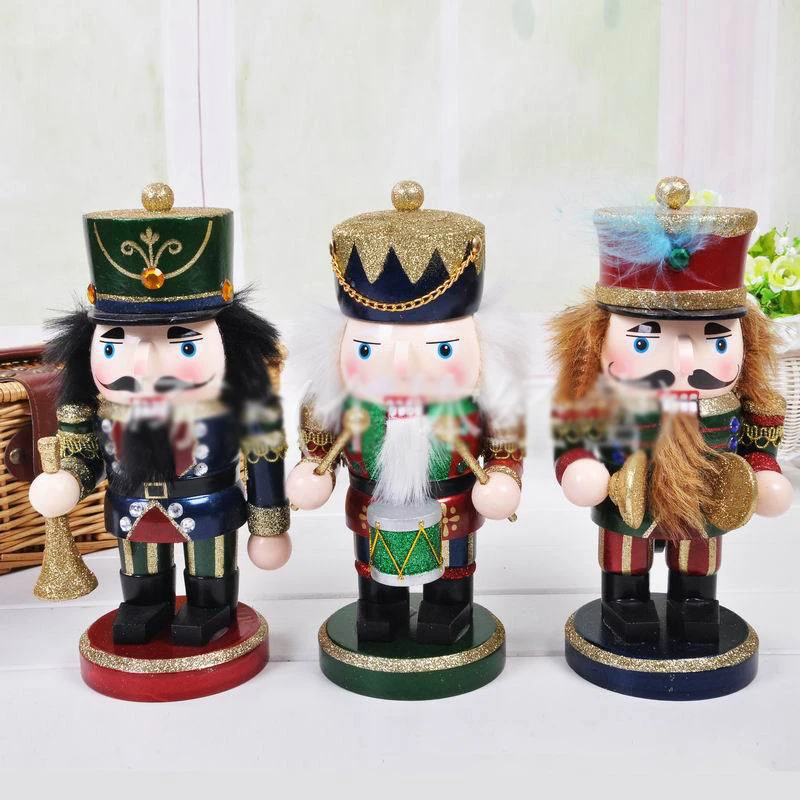 H01-X027 Best Christmas Valentine's Day birthday gift home decoration Nutcrackers 25cm Powder super fat nutcracker | Игрушки и хобби