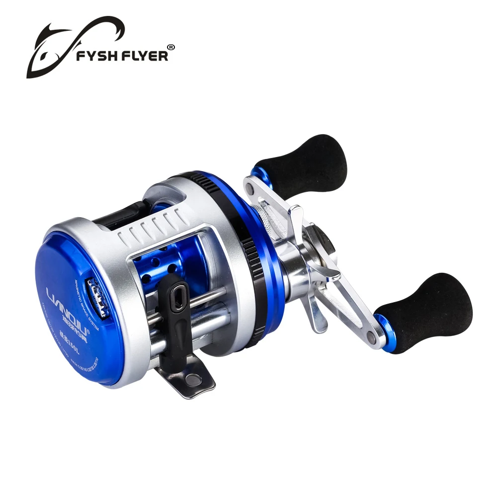 Катушка для приманки левая и правая супер прочная катушка Tornado 7 + 1 BB литья