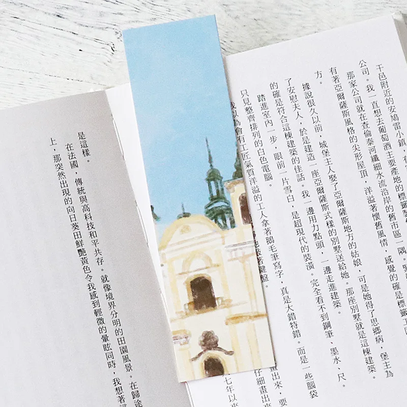 1 шт Закладка бумага японский мультфильм после заката книга марка Бумага Закладка школьные офисные принадлежности канцелярские принадлежности