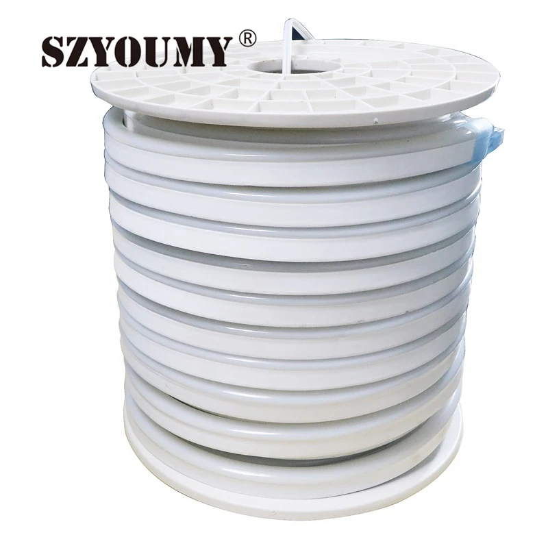 SZYOUMY AC220V неоновая Светодиодная лента светильник 25x15 мм Фея ing IP67