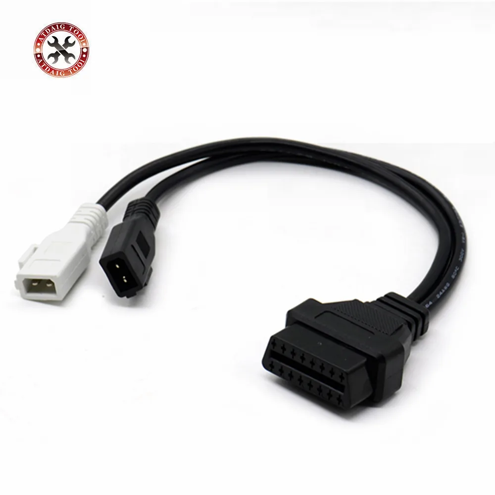 Адаптер VAG для автомобиля AUDI 2X2 OBD1 OBD2 диагностический кабель 2P + подходит Audi 2