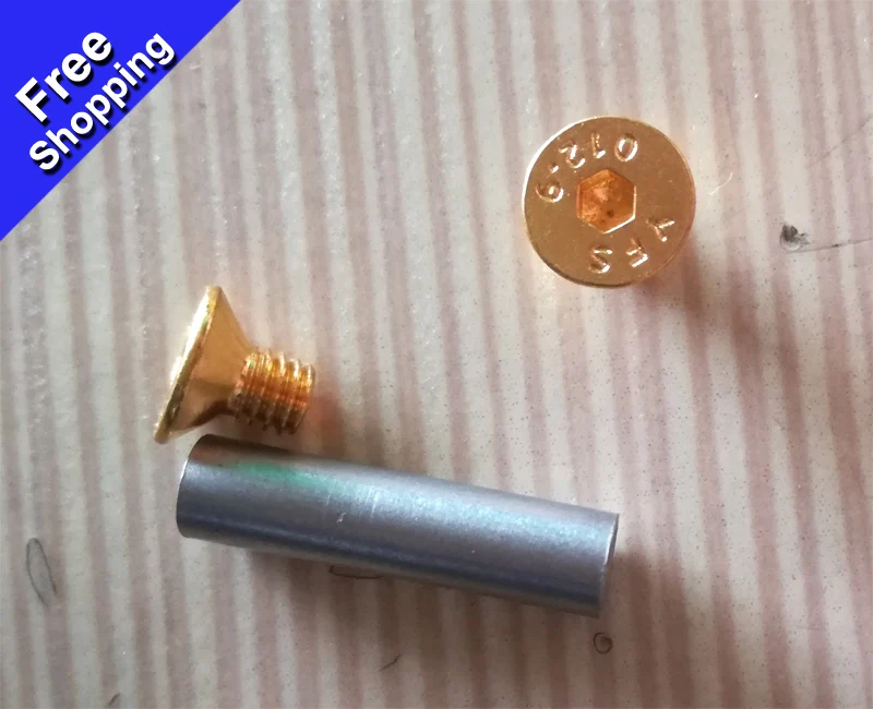 22 мм x 5 DIN912 Ручка ножа шестигранные винты с плоской головкой подходит для