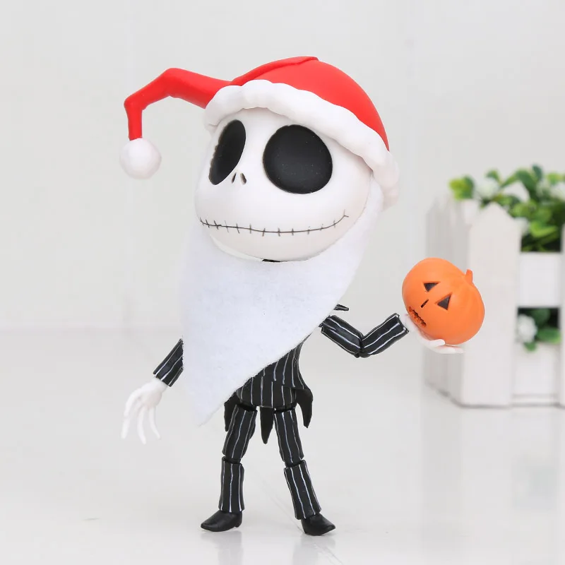 Nendoroid 1011 Джек Скеллингтон фигурка Кошмар перед Рождеством ПВХ фигурка Коллекционная модель игрушки