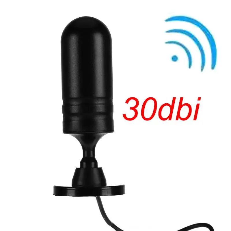 Внутренняя цифровая Вертикальная ТВ антенна 30dBi с высоким коэффициентом усиления DVB-T DVB-T2 HD 1080p антенна УКВ диапазон 174-230 МГц/УВЧ 470-862 МГц Частота